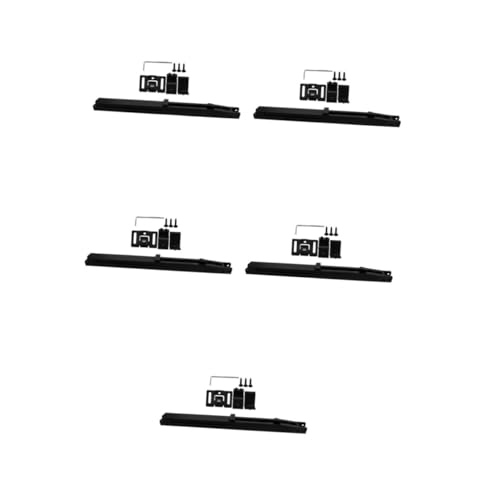 DIYEAH 5 Sätze Barn Door Dämpfer Soft-close Mechanismus Schiebetür Polster Einfacher Einbau Stoßdämpfend Sicherheitsoptimiert Langlebiges Material Geeignet für Scheunentore und von DIYEAH