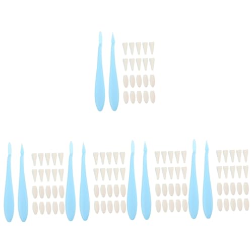 DIYEAH 5 Sets Sketch Eraser Power Scrubber Instant Nail Stamper Auto Wachs Pads Pastell Handmixer Wachsreiniger Wachsstift Wachsen Nagelhautentferner Nachfüllpackungen Mixer von DIYEAH