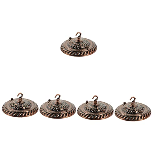 DIYEAH 5 Stück Retro Deckenhaken Robustem Vintage Kronleuchter Aufhängung mit Verbesserter Tragfähigkeit Einfache Installation ohne Profiwerkzeug Vielseitig für DIY Pendelleuchten und DIYEAH 5 Stück Retro Deckenhaken Robustem Vintage Kronleuchter Aufhängung mit Verbesserter Tragfähigkeit Einfache Installation ohne Profiwerkzeug Vielseitig für DIY Pendelleuchten und von DIYEAH