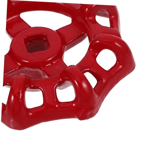 DIYEAH 5 Stück Teiliges Rotes Ventil handrad Robustes Wasserauslauf Griff Ersatz Leicht Tragbar Einfache Montage Vielseitig Verwendbar für Garten Außenzapfen DIYEAH 5 Stück Teiliges Rotes Ventil handrad Robustes Wasserauslauf Griff Ersatz Leicht Tragbar Einfache Montage Vielseitig Verwendbar für Garten Außenzapfen von DIYEAH