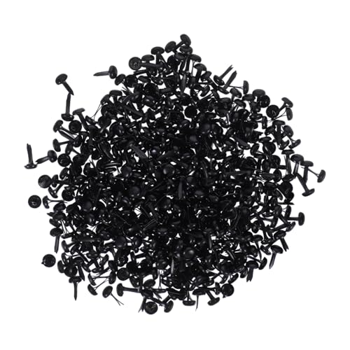 DIYEAH Stabile Papierverschlüsse – 500 Stück Mini-brads Zum Basteln Scrapbooking Dekorativer Brad-ersatz Brad-verschlüsse Aus Metall von DIYEAH