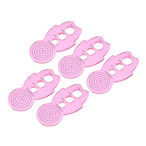 DIYEAH 5stücke Papier-Quilling-Werkzeug Curling Mit Papierrollenhalter Für DIY Handarbeiten Kartenherstellung Und Dekoration Langlebiges Kunststoff-Tool Für Anfänger Und Profis von DIYEAH
