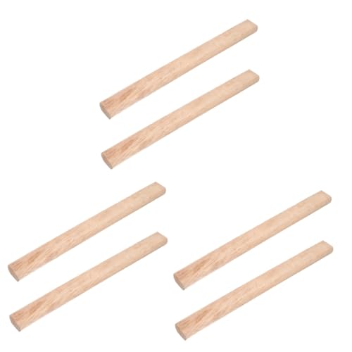 DIYEAH 6 Stck Holz Axtgriffe Ersatzgriff Robust Handgeschmiedet für Feuerholz Camping Garten Arbeitsschutz von DIYEAH