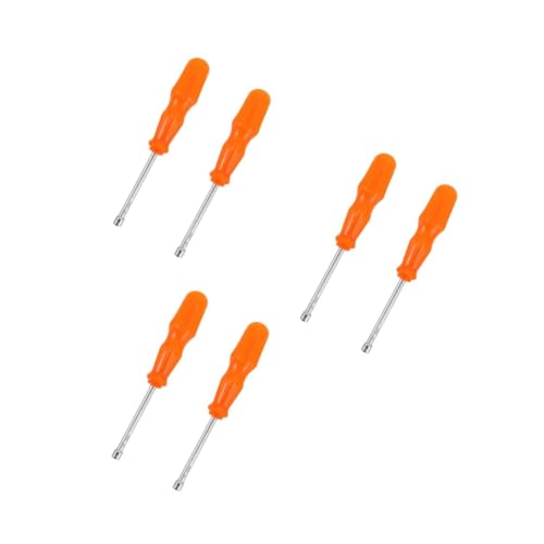 DIYEAH 6 Stck. Teiliges Schraubendreher-set mit Steckschlüssel Ergonomischer Griff Kompakt und Leicht Multifunktional für Rc-auto Heimwerker und Reparaturen Langlebig und Tragbar DIYEAH 6 Stck. Teiliges Schraubendreher-set mit Steckschlüssel Ergonomischer Griff Kompakt und Leicht Multifunktional für Rc-auto Heimwerker und Reparaturen Langlebig und Tragbar von DIYEAH