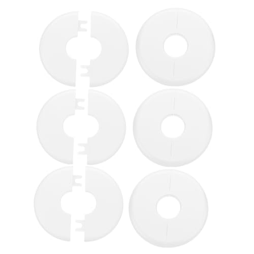 DIYEAH 6 Stück Drahtreservierter Lochabdeckung Sanitär-Wandabdeckungsmanschetten Schilder decken die Platte ab Wandverkleidungsplatte Escutcheons Covers Wasserhahn Rosetten ppr Weiß DIYEAH 6 Stück Drahtreservierter Lochabdeckung Sanitär-Wandabdeckungsmanschetten Schilder decken die Platte ab Wandverkleidungsplatte Escutcheons Covers Wasserhahn Rosetten ppr Weiß von DIYEAH