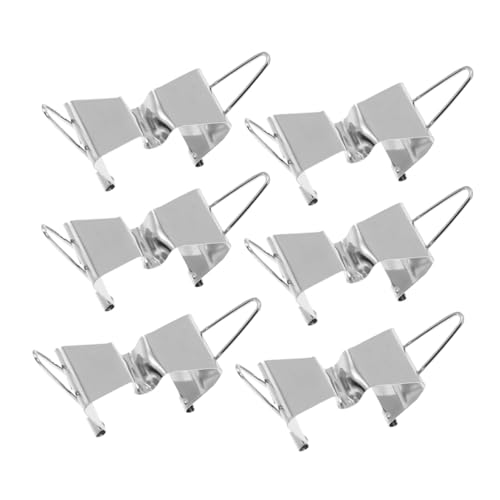DIYEAH 6 Stück Robuste Leinwandclips Trennklemmen für Ölgemälde Einfach zu Verwenden und Tragbar für Künstler für Studio und Freiluftmalerei von DIYEAH
