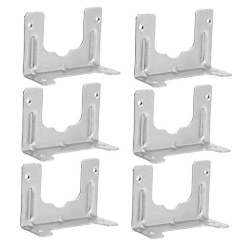 DIYEAH 6 Stück Teiliges Deckenventilator Halteplatten Kit für Wandventilator Halterung Langlebige Montagezubehör für Wohnzimmer und Schlafzimmer von DIYEAH