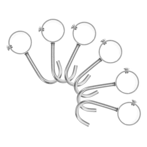 DIYEAH 6 Stück Teiliges Edelstahl Kleiderstangenhaken Durchmesser Robuste Kleiderbügelhaken für Garderoben Handtücher Töpfe Einfache Montage Langlebige Aufhängelösung DIYEAH 6 Stück Teiliges Edelstahl Kleiderstangenhaken Durchmesser Robuste Kleiderbügelhaken für Garderoben Handtücher Töpfe Einfache Montage Langlebige Aufhängelösung von DIYEAH