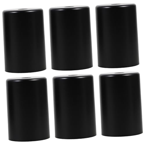 DIYEAH 6 Stück Teiliges Metall Lampenfuß Dekorative Lampenfassung Zylindrische Tischlampen zubehör Einfache Montage Schwarz Stilvoller Lampenschirm halter für Hängelampe und Stehlampe DIYEAH 6 Stück Teiliges Metall Lampenfuß Dekorative Lampenfassung Zylindrische Tischlampen zubehör Einfache Montage Schwarz Stilvoller Lampenschirm halter für Hängelampe und Stehlampe von DIYEAH