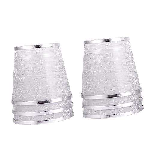 DIYEAH 6 Stück Teiliges Transparente Gazelampenschirme Schutzabdeckungen für Schraubwand und Kronleuchterleuchten Langlebiges Material Einfach zu Montieren Moderner Stil für Wohnzimmer DIYEAH 6 Stück Teiliges Transparente Gazelampenschirme Schutzabdeckungen für Schraubwand und Kronleuchterleuchten Langlebiges Material Einfach zu Montieren Moderner Stil für Wohnzimmer von DIYEAH
