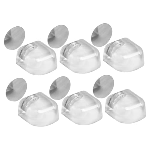 DIYEAH 6 Stück Teiliges Transparenter Silikon Magnet-türstopper mit Selbstklebender Bodenmontage Schlagfest Bohrfrei Stoßdämpfend Rutschfest zum Schutz von Wänden und Böden im Wohnbereich DIYEAH 6 Stück Teiliges Transparenter Silikon Magnet-türstopper mit Selbstklebender Bodenmontage Schlagfest Bohrfrei Stoßdämpfend Rutschfest zum Schutz von Wänden und Böden im Wohnbereich von DIYEAH