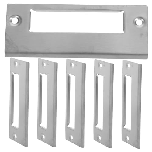 DIYEAH 6 Stück Universelles Türbackblech Reparaturset für Türverriegelungen Langlebig Platzsparend für Holz und Schiebetüren Verbesserte Komfortnutzung DIYEAH 6 Stück Universelles Türbackblech Reparaturset für Türverriegelungen Langlebig Platzsparend für Holz und Schiebetüren Verbesserte Komfortnutzung von DIYEAH
