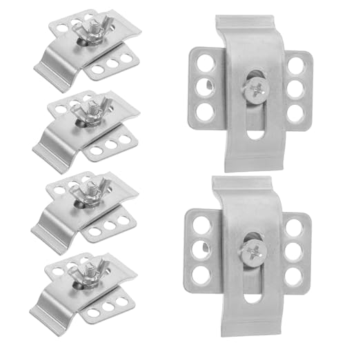 DIYEAH 6 Stück Unterbau Waschbecken Clips Robuste Halterungen für Einfache Installation Kompatibel Stabile Unterstützung für Keramikbecken Strapazierfähigem Gefertigt von DIYEAH