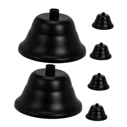 DIYEAH 6 Stück Vintage Eisen Pendelleuchte Deckenlampenschirm Ersatz Geeignet für Esszimmer Wohnzimmer Heimdekoration Robustes Kristallmaterial Einfache Installation von DIYEAH