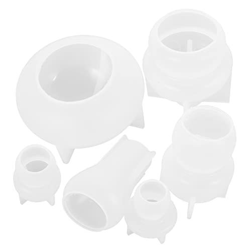 DIYEAH 6-teilige Silikonform Für Pilze Bastelform Antihaftbeschichtet Waschbar Flexibel Für Epoxidguss-projekte von DIYEAH