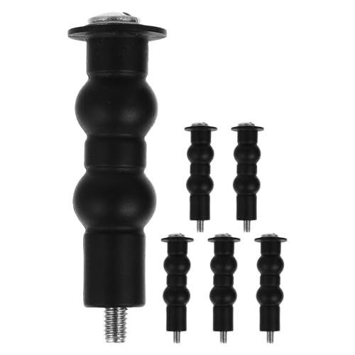 DIYEAH 6-teiliges Toilettensitz-Schraubenset: Scharnierschrauben, Toilettendeckel-Befestigungen, ausdehnbare Kunststoffschrauben, Montage-Set für Sitzbeschläge DIYEAH 6-teiliges Toilettensitz-Schraubenset: Scharnierschrauben, Toilettendeckel-Befestigungen, ausdehnbare Kunststoffschrauben, Montage-Set für Sitzbeschläge von DIYEAH