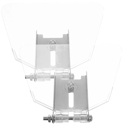 DIYEAH 8 Stck. Bankschleifer Augenschutz Edelstahl Schutzabdeckung für Tischschleifmaschinen Stoßfest Rostfrei Einfache Montage Transparenter Augenschutz für Sichere Werkstattanwendung DIYEAH 8 Stck. Bankschleifer Augenschutz Edelstahl Schutzabdeckung für Tischschleifmaschinen Stoßfest Rostfrei Einfache Montage Transparenter Augenschutz für Sichere Werkstattanwendung von DIYEAH