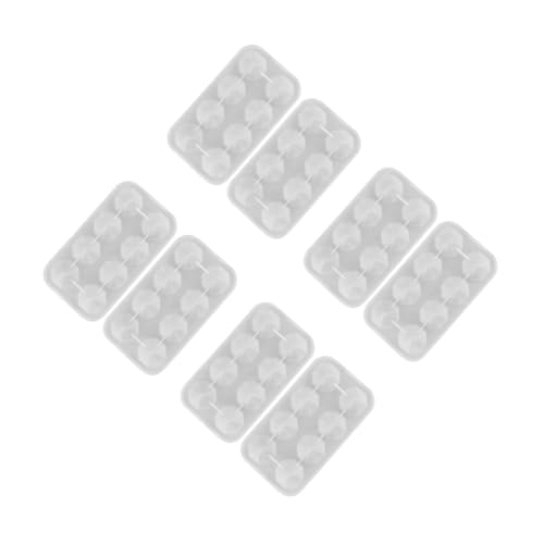 DIYEAH 8 Stck. Silikonformen für Resin Art Facettierte Edelsteinform Epoxidharz Gießform DIY Schmuck und Dekoration Handwerksschablonen von DIYEAH