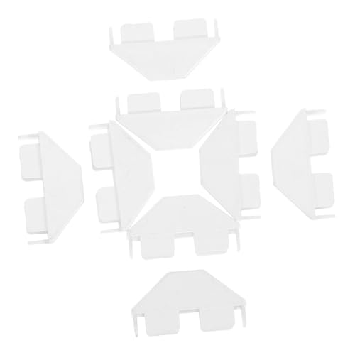 DIYEAH 8 Stück PVC Zaunpfostenkappen Flach Wetterfest Schutzkappen Langlebigem PVC für Gartenzaun und Torpfosten Rostfrei Einfache Montage Weiße Abdeckkappen für Zaunpfosten DIYEAH 8 Stück PVC Zaunpfostenkappen Flach Wetterfest Schutzkappen Langlebigem PVC für Gartenzaun und Torpfosten Rostfrei Einfache Montage Weiße Abdeckkappen für Zaunpfosten von DIYEAH