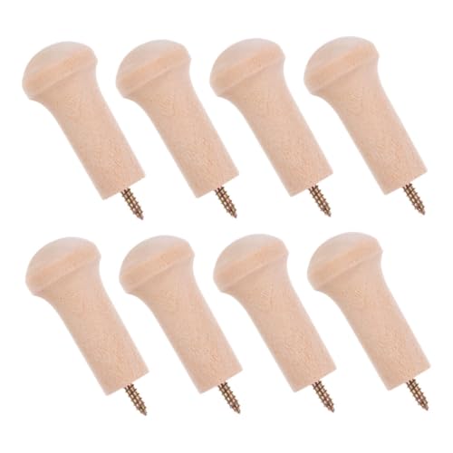 DIYEAH 8 Stück Teiliges Holz Haken für Türen Wandmontierte Kleiderhaken Unbehandeltem Holz Vielseitige Aufhängemöglichkeiten für Kleidung Taschen und Handtücher DIYEAH 8 Stück Teiliges Holz Haken für Türen Wandmontierte Kleiderhaken Unbehandeltem Holz Vielseitige Aufhängemöglichkeiten für Kleidung Taschen und Handtücher von DIYEAH