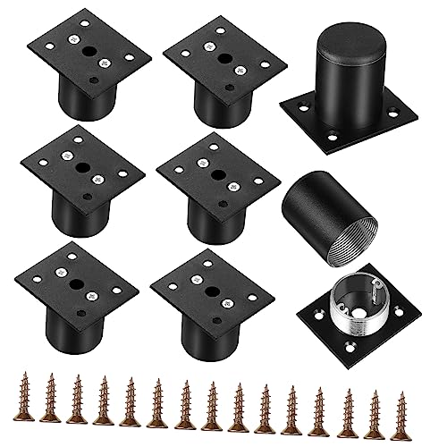 DIYEAH 8 Stück Verstellbare Möbelbeine Teiliges Aluminiumlegierung Höhenverstellbar Stabil für Sofa Schrank Tv Möbel rutschfest Langlebig DIY Möbellösungen von DIYEAH