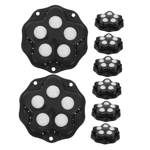 DIYEAH 8stücke Selbstklebende Möbelräder Mit Drehgelenk Für Arbeitsplattengeräte Für Kaffeemaschinen Aufbewahrungsboxen Mülleimer von DIYEAH