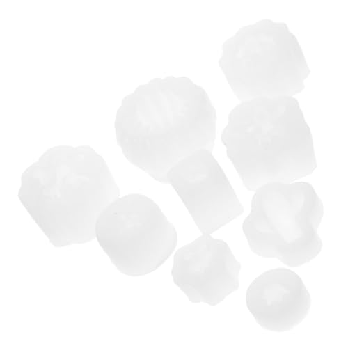DIYEAH 9 Stück Teiliges Silikonform für DIY Kerzen Gießen Sukkulenten und Kakteen Formen Flexibel Wiederverwendbar für Handgemachte Seifen Fondant Kuchen Basteldekorationen von DIYEAH