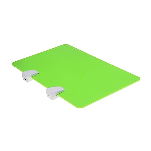 DIYEAH Acryl Schreibtisch Trennwand mit Klemmen Büropartition für Privatsphäre Installieren für Verschiedene Bürostile Grün aus Hochwertigem Material von DIYEAH