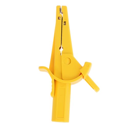 DIYEAH Alligator Clip Isolierte Sicherheits Testklemme Gelb Multimeter Prüfclip Hoher Strom Kabelklemme für Genaue und Stabile Strommessungen bei Elektrotests DIYEAH Alligator Clip Isolierte Sicherheits Testklemme Gelb Multimeter Prüfclip Hoher Strom Kabelklemme für Genaue und Stabile Strommessungen bei Elektrotests von DIYEAH