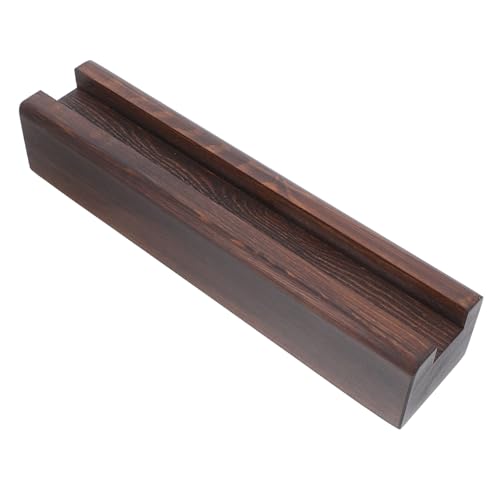 DIYEAH Antirutsch Design Eleganter für Schlafzimmer Wohnzimmer Badezimmer Stabiler Stützbock Massivem Holz für Bilderrahmen und Kunstwerke von DIYEAH