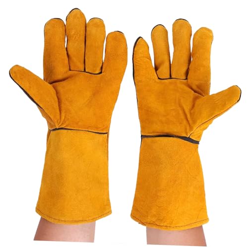 DIYEAH Arbeits Gartenhandschuhe mit Verlängertem Schutz Hitzebeständig Verstärkt mit Baumwollfutter Robuste Handschuhe für Damen und Herren Geeignet für Bau Gartenarbeit und DIYEAH Arbeits Gartenhandschuhe mit Verlängertem Schutz Hitzebeständig Verstärkt mit Baumwollfutter Robuste Handschuhe für Damen und Herren Geeignet für Bau Gartenarbeit und von DIYEAH