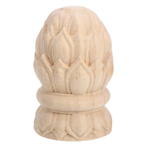 DIYEAH Bettpfosten-Endstücke, unvollendete Zaunpfosten-Aufsätze, handgeschnitzte Holz-Endstücke, dekorative Möbeldekorationen für Treppenhandläufe DIYEAH Bettpfosten-Endstücke, unvollendete Zaunpfosten-Aufsätze, handgeschnitzte Holz-Endstücke, dekorative Möbeldekorationen für Treppenhandläufe von DIYEAH