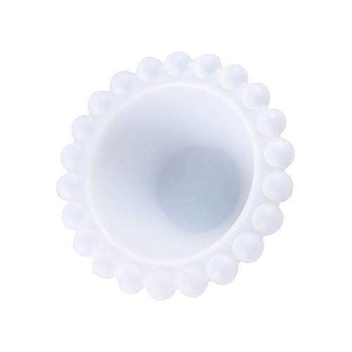 DIYEAH DIY Silikonform Untersetzer Gießform für Epoxidharz Tablett Weiß Transparente Silikonform für DIY Handwerk und Bastelprojekte von DIYEAH