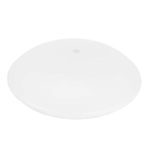 DIYEAH Deckenlampenschirm aus Stabilem PC material Runde Lichtabdeckung Langlebiger Ersatz für Deckenleuchte Einfache Montage Elegantes Design für Schlafzimmer und Büro von DIYEAH
