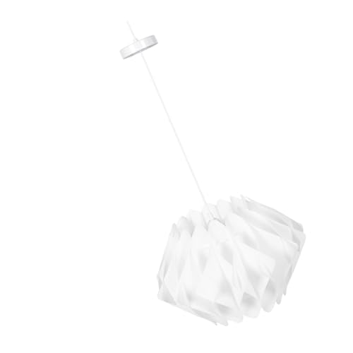 DIYEAH Dekorativer Lampenschirm im Modernen Stil Kreative Lichtabdeckung für Hängelampen Geeignet für Wohnzimmer Schlafzimmer und Esszimmer Einfache Installation Langlebig und Elegant von DIYEAH