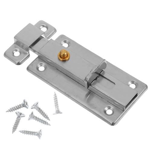 DIYEAH Doppelseitiger Türschieber aus Robustem Metall Langlebig Einfach zu Montierender Türriegel für Badezimmer und Schlafzimmer Sicherer Innentürverschluss mit Modernem Design DIYEAH Doppelseitiger Türschieber aus Robustem Metall Langlebig Einfach zu Montierender Türriegel für Badezimmer und Schlafzimmer Sicherer Innentürverschluss mit Modernem Design von DIYEAH