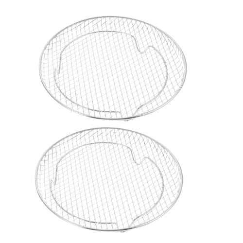 DIYEAH Doppelstöckiges Grillrost für Heißluftfritteuse Dehydration Rack und Zubehör Langlebig Einfach zu Reinigen Geeignet für Ninja Instant Air Fryer von DIYEAH