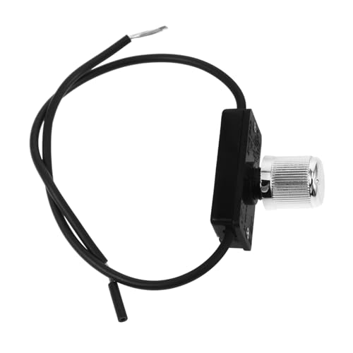 DIYEAH Drehbarer Ersatzschalterknopf für Heißwasserbereiter und Stufenregler Langlebiger Sicherer Kontrollknopf Kompakter für Haushaltsgeräte und Industrieeinsatz von DIYEAH