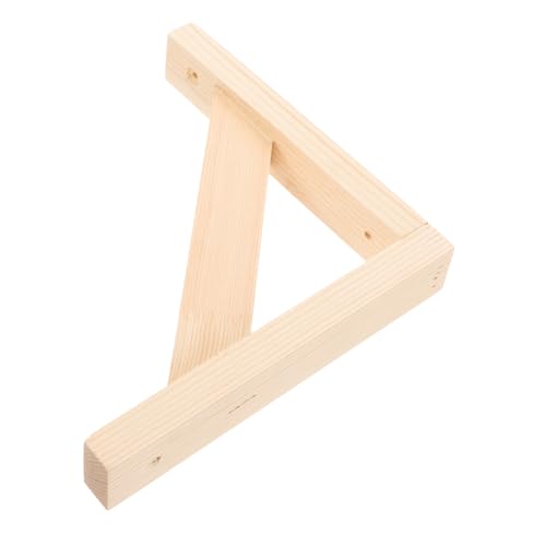 DIYEAH Dreieckige Holzregalhalterung Robuster Wandregalträger Massivem Holz für Schwebende Einfache Installation Hohe Tragfähigkeit Platzsparendes Design DIYEAH Dreieckige Holzregalhalterung Robuster Wandregalträger Massivem Holz für Schwebende Einfache Installation Hohe Tragfähigkeit Platzsparendes Design von DIYEAH