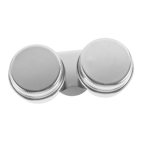 DIYEAH Edelstahl Doppel-palettenbecher Mit Deckel Praktischer Pinselreiniger Und Farbbehälter Für Künstler Robuster Behälter Für Öl Und Pigmente Lösung Zum Einfachen Reinigen Und Aufbewah DIYEAH Edelstahl Doppel-palettenbecher Mit Deckel Praktischer Pinselreiniger Und Farbbehälter Für Künstler Robuster Behälter Für Öl Und Pigmente Lösung Zum Einfachen Reinigen Und Aufbewah von DIYEAH
