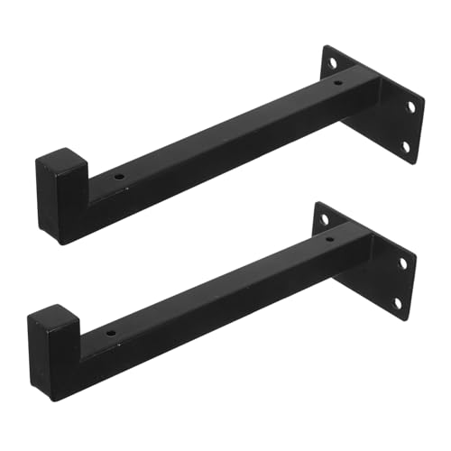 DIYEAH Edelstahl Regalhalterung mit Schrauben Rechteckiger Winkelträger zur Stabilen Wandmontage Multifunktionale Schwerlast-befestigung für Regalbretter und Lagerflächen von DIYEAH