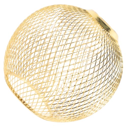 DIYEAH Eisen Lampenschirm Kugelform Hängelampe Metall Abdeckung Hohl Vintage Design für Wohnzimmer Büro Restaurant Schlafzimmer von DIYEAH