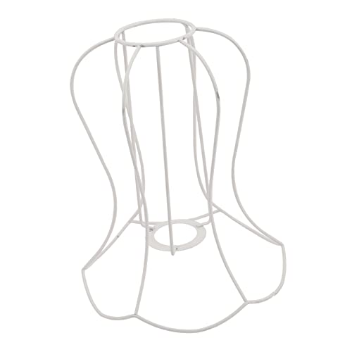 DIYEAH Eisen Lampenschirm für DIY Tischlampen Stehlampen und Kronleuchter Stabiler Metallrahmen Einfach zu Montieren für Verschiedene Dekorationsstile von DIYEAH