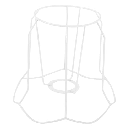 DIYEAH Eisen Lampenschirmrahmen Robust Langlebig DIY Lampenschirmhalter für Tischleuchten Lampenschirm Zubehör Stabil und Formbeständig von DIYEAH