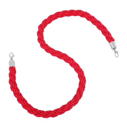 DIYEAH Elegantes Absperrseil mit Silbernen Haken Gedrehte Barriere für Veranstaltungs Vip bereiche Robustes Ersatzseil für Warteschlangenmanagement Vielseitig für Theater Clubs Museen DIYEAH Elegantes Absperrseil mit Silbernen Haken Gedrehte Barriere für Veranstaltungs Vip bereiche Robustes Ersatzseil für Warteschlangenmanagement Vielseitig für Theater Clubs Museen von DIYEAH