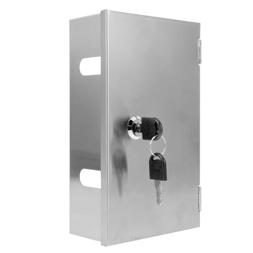 DIYEAH Elektrische Abdeckungen für Steckdosen: Vertikale wetterfeste Wandplatte für den Außenbereich, Abdeckung für Steckdosen im Außenbereich für Eingangsanschlüsse, Silber DIYEAH Elektrische Abdeckungen für Steckdosen: Vertikale wetterfeste Wandplatte für den Außenbereich, Abdeckung für Steckdosen im Außenbereich für Eingangsanschlüsse, Silber von DIYEAH