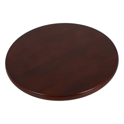 DIYEAH Ergonomische Runde Holz Sitzfläche Barhocker Ersatzsitz mit Rutschfester Oberfläche aus Massivem Holz für Esszimmer Bars Cafeterias von DIYEAH
