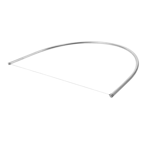DIYEAH Ergonomischer Stahl Clayschneider mit Halbkreisförmigem Griff Robustes Werkzeug für Präzise Schnitte Keramikwerkstätten und DIY Projekten von DIYEAH