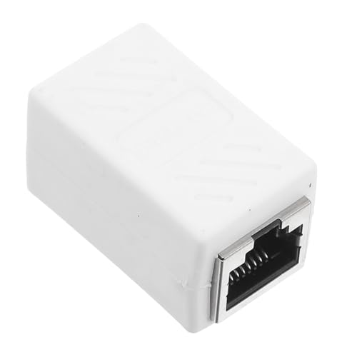 DIYEAH Ethernet Adapter Female to Female Netzwerkverlängerung Hochgeschwindigkeitsanschluss für Router Laptops Optimal für Kabelgebundenes Kabelmanagement Signalverluste Sorgt für von DIYEAH