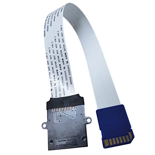 DIYEAH Flexible Kartenverlängerungskabel Adapter für Drucker und Fernseher Zuverlässige Datenübertragung Installieren für Navigationsgeräte und Geräte Upgrade von DIYEAH